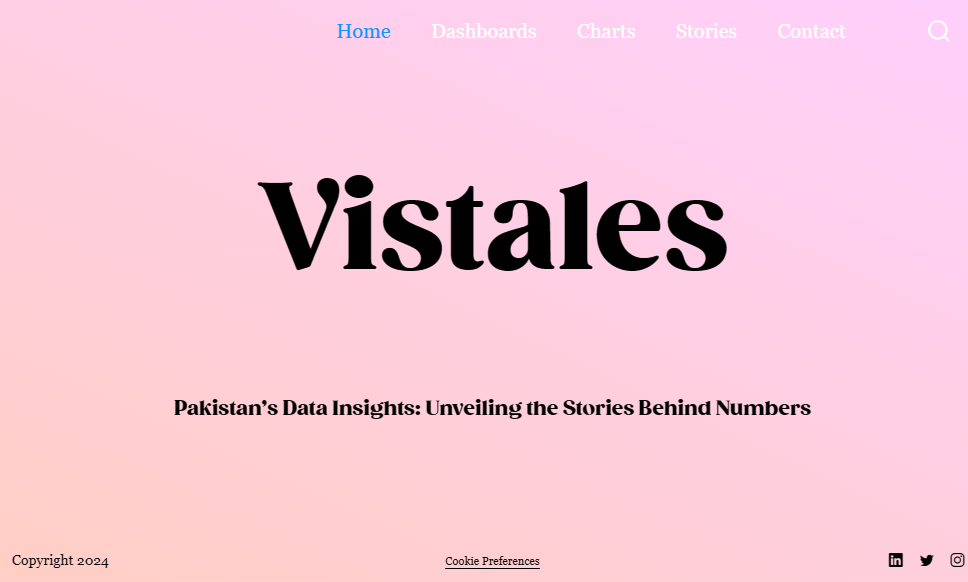 Vistales screenshot