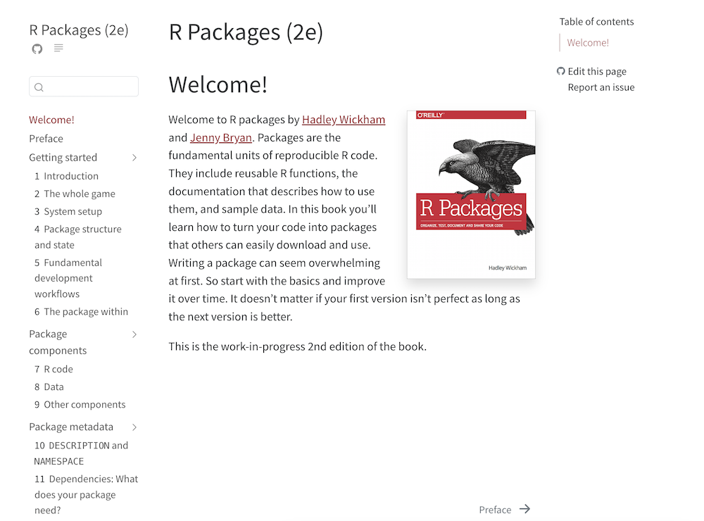 R Packages (2e) screenshot