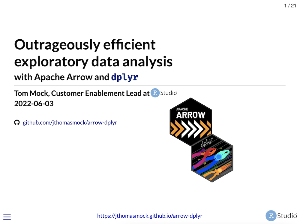 Outrageously efficient EDA screenshot
