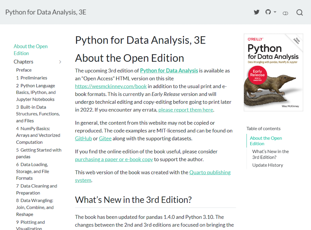 Python for Data Analysis, 3E screenshot